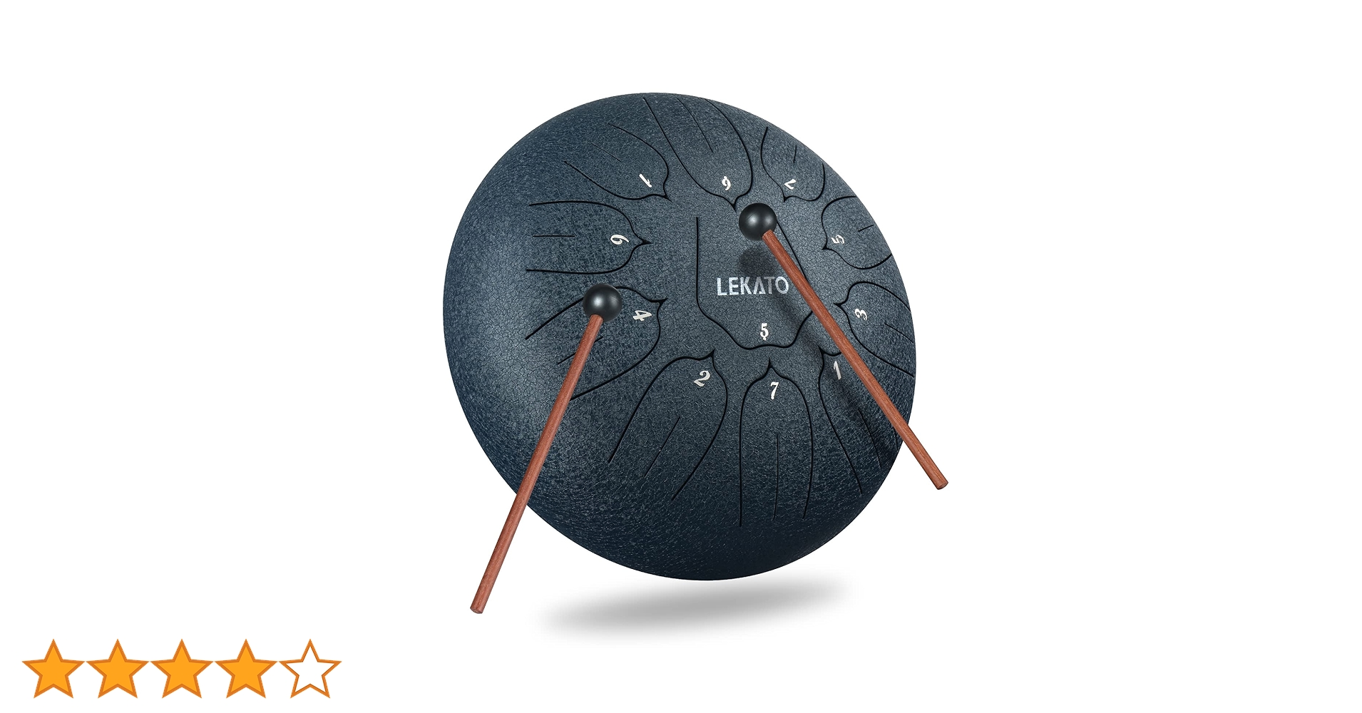 うっとりする音色♪ 10インチ スチールタングドラム うっとりする音色